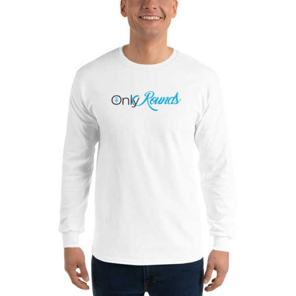 Only Rounds - Men’s Long Sleeve Shirt - Image 6