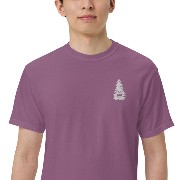 Man Trip Tree (embroidery)- Unisex garment-dyed heavyweight t-shirt - Image 14