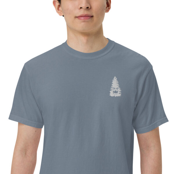 Man Trip Tree (embroidery)- Unisex garment-dyed heavyweight t-shirt - Image 26