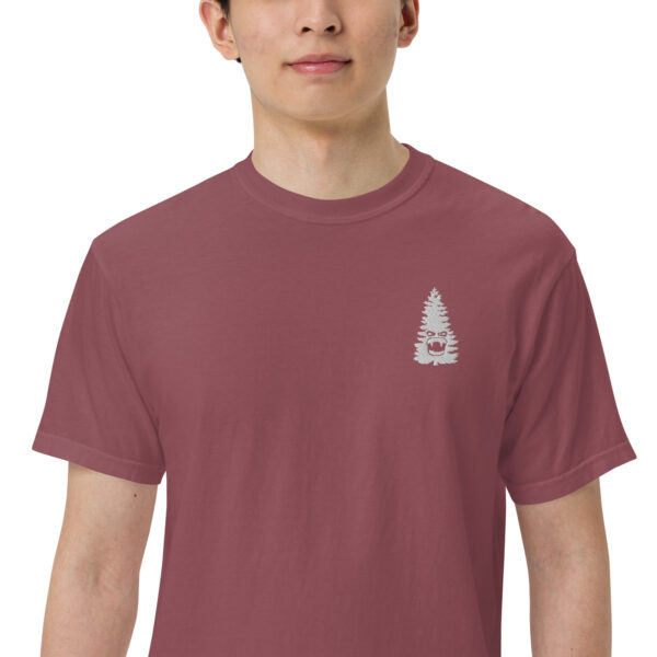 Man Trip Tree (embroidery)- Unisex garment-dyed heavyweight t-shirt - Image 10