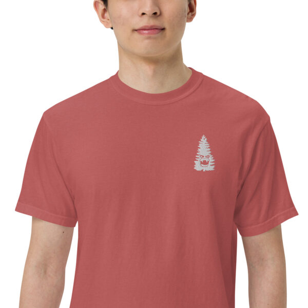 Man Trip Tree (embroidery)- Unisex garment-dyed heavyweight t-shirt - Image 16