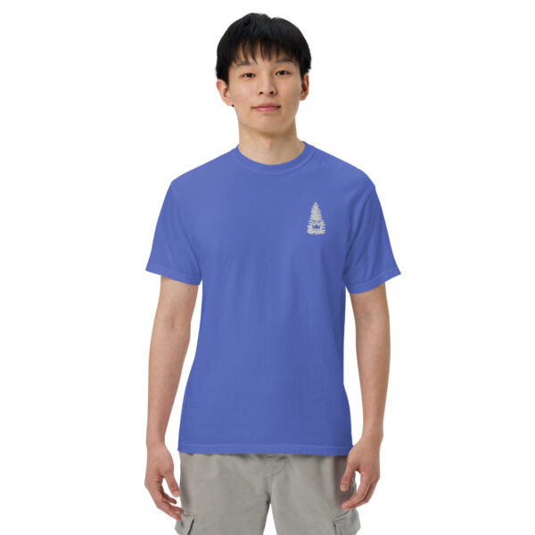 Man Trip Tree (embroidery)- Unisex garment-dyed heavyweight t-shirt - Image 17