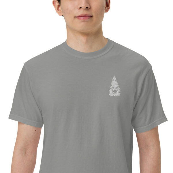 Man Trip Tree (embroidery)- Unisex garment-dyed heavyweight t-shirt - Image 30