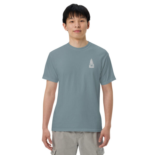 Man Trip Tree (embroidery)- Unisex garment-dyed heavyweight t-shirt - Image 27