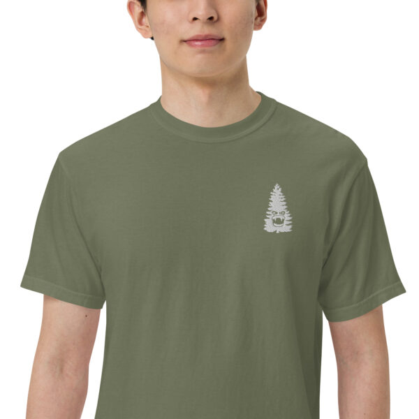 Man Trip Tree (embroidery)- Unisex garment-dyed heavyweight t-shirt - Image 20