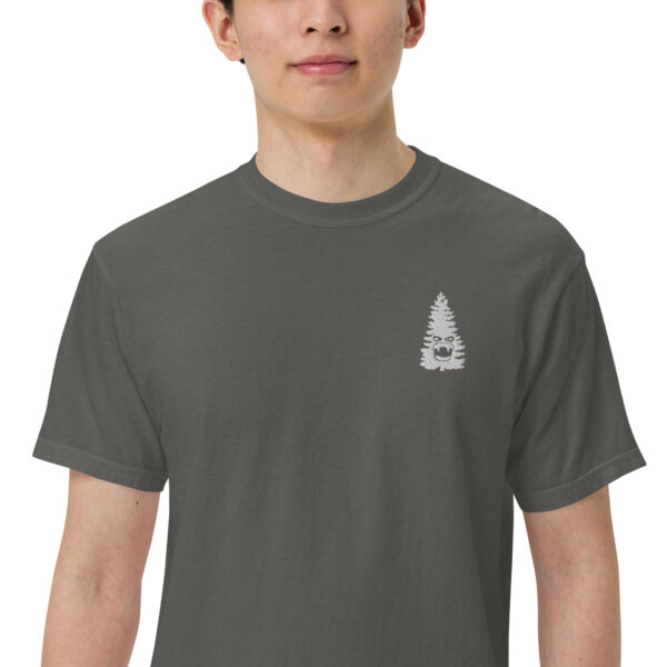 Man Trip Tree (embroidery)- Unisex garment-dyed heavyweight t-shirt - Image 8