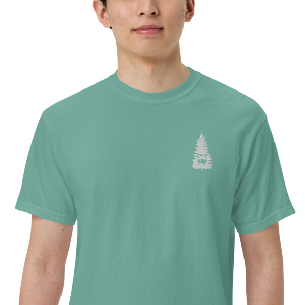 Man Trip Tree (embroidery)- Unisex garment-dyed heavyweight t-shirt - Image 34