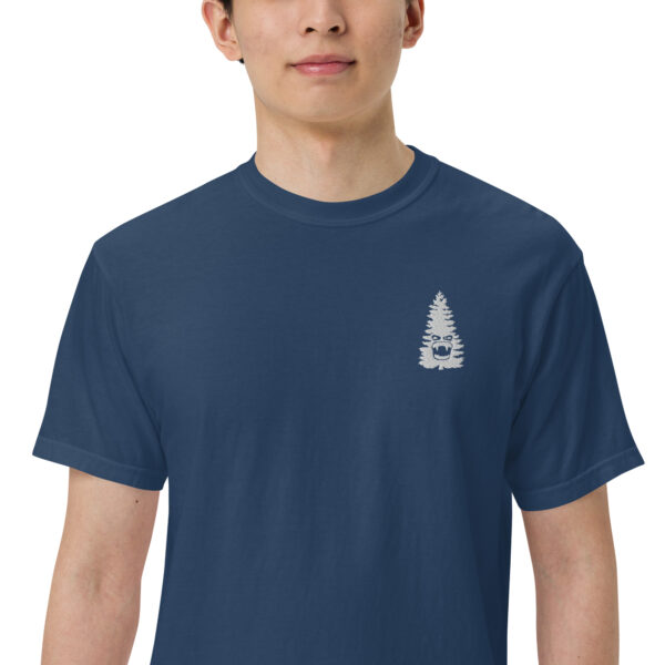 Man Trip Tree (embroidery)- Unisex garment-dyed heavyweight t-shirt - Image 6