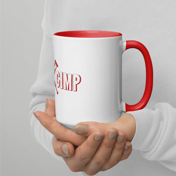 Team Gimp - Mug with Color Inside - Image 4